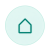 Translucent Mint Home Badge